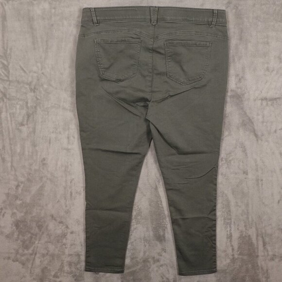 Democracy jeans Ab Solution skinny ankle women's 20W gray - Picture 9 of 11
